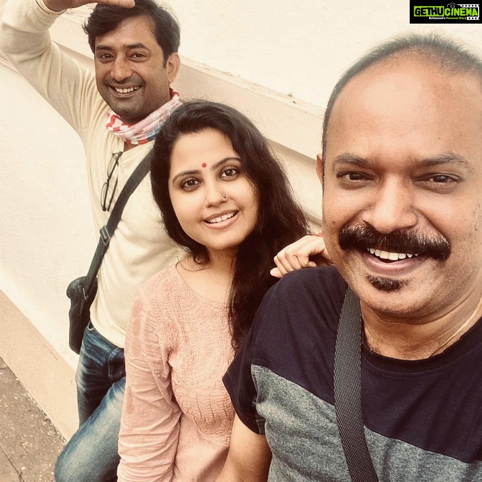 Aravind Akash Instagram - With my best friend and CEO😇🙏 of black ticket company