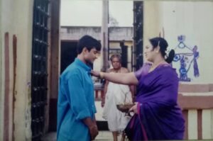 Aravind Akash Instagram - 20 years of Unforgettable Best memory in my life, with the legendary actor Gemini Ganeshan sir  nalini Amma #krishnadassi @suntv @shyamji_s @kurinjii @rajkamal.kolors @akilaideasofficial @vidyavinumohan @riyamanoj_official @director_jr @nidhishkutty_official @kuttypadmini @nalini.nair.official