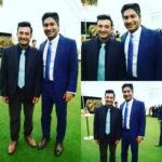 Aravind Akash Instagram - Pleasure meeting Kumar Chokshanada Sangakkara. He was a capitan of Srilanka cricket team 😇