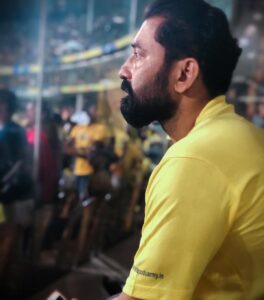 Aravind Akash Instagram - First match live #CSK