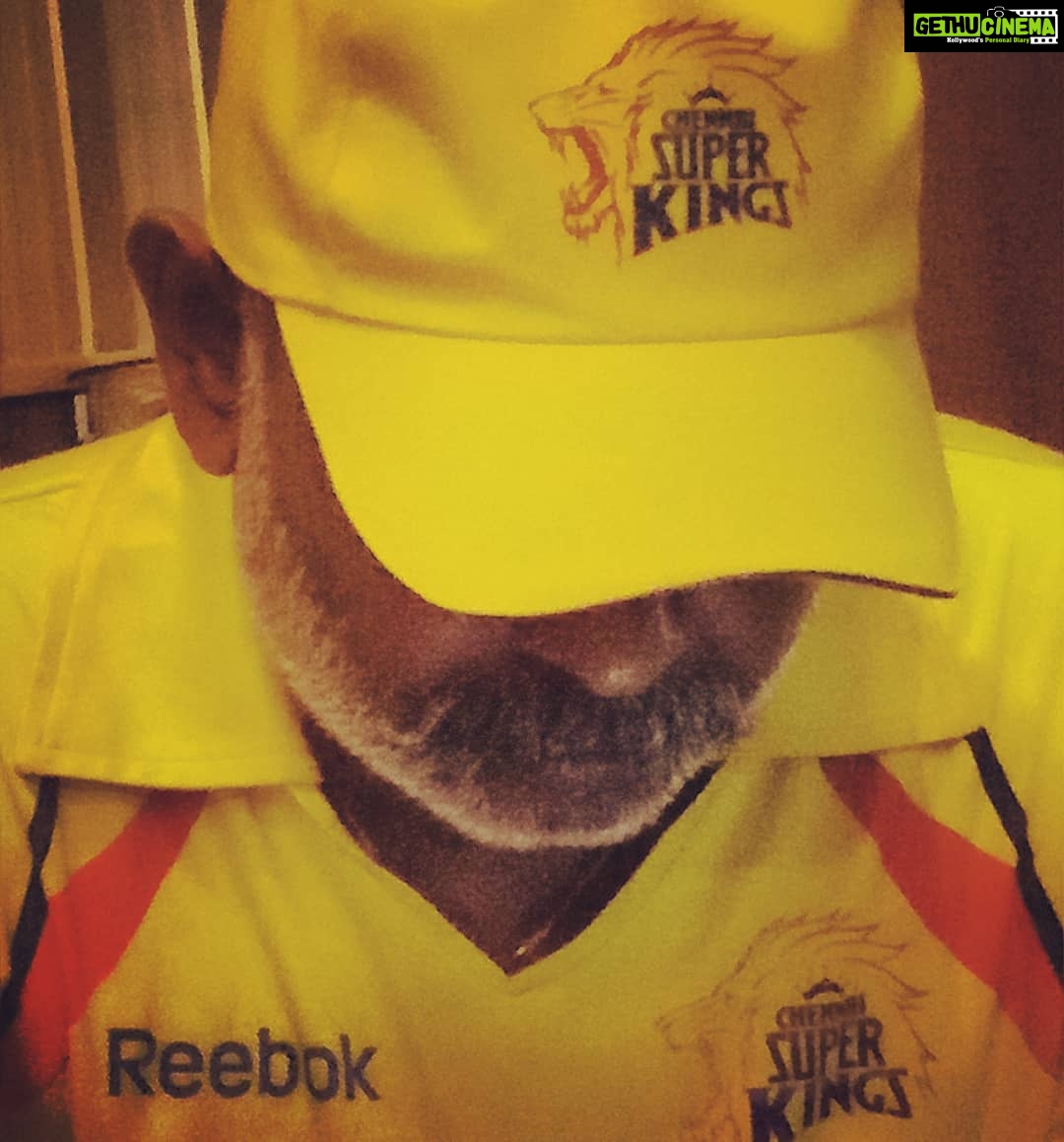 Aravind Akash Instagram - Ready to #whistlepodu #vp @chennaiipl @venkat_prabhu
