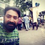 Aravind Akash Instagram – Chandrakumari  serial  shooting 😊 happy Sunday all of you 😇