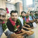 Aravind Akash Instagram - Temple trip #thiruthani Blessed #arogara