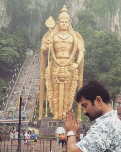 Aravind Akash Instagram - Need your blessings always.... muruga....