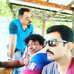 Aravind Akash Instagram – Shooting in park