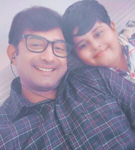 Aravind Akash Instagram - @nidhishkutty_official @suntv @visiontimethamizh #abiyumnaanumonsuntv  nidhish 🤗keep rocking 🍰🍰🍰