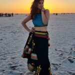 Archana Instagram - 🧡 . . . Skirt @whatsdfussn3 Blouse GOA Night market Makeup Me @archanaapania 💛 Rann Utsav, Kutch, Gujarat