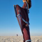 Archana Instagram - #saree #sareelove on the #desert Rann Utsav, Kutch, Gujarat