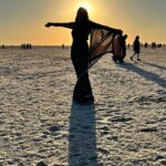 Archana Instagram - #saree #sareelove on the #desert Rann Utsav, Kutch, Gujarat