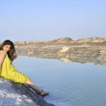 Archana Instagram – Kissed by a stream of aqua water … this is far beyond the zero point at #rannofkutch sooo pristine and still the waters that one touch & u can see the ripples caused by my toes … infact when you see satellite image of Gujarat … #rann appears aqua (one of my favvv colors) no wonder it called out to me so strong! 
.
.
.
#namak #salt #desert #whitedesert #aqua #gujarat #kutch #nature #photography #magnificent #glorious #beauty #colours #skies #india #desert #tourism #mycountry #mypride Rann Utsav, Kutch, Gujarat