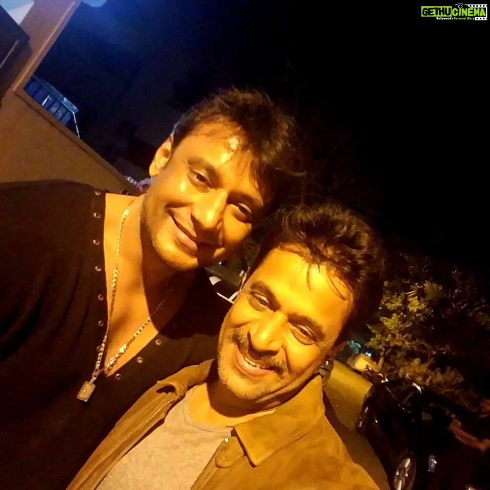 Arjun Sarja Instagram - With my dearest brother :)