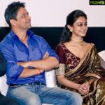 Arjun Sarja Instagram - With my princess at our audio launch N great Sunday guys. Lvu all