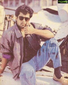 Arjun Sarja Instagram - Throwback to the 80’s 💪🏽