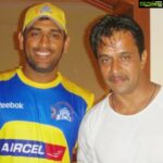 Arjun Sarja Instagram - Hats off to the one and only Captain Cool.. your legacy, character and passion for cricket and the nation is unmatchable. To a truly inspiring legend, thank you for giving us so many years of entertainment at its best! @mahi7781