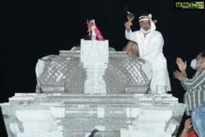 Arjun Sarja Instagram - I thank god for choosing me and my family to build this divine, monumental temple. And a big thank you to everyone for gracing this event 🙏🏽 JAI SHREE RAAM