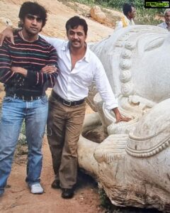 Arjun Sarja Instagram - It has been a year, but I will miss you for a lifetime Chiru magane.. I hope that constant happy smile never wipes off wherever you are.