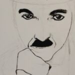 Arjun Sarja Instagram - To one of the greatest in cinematic history, Charlie Chaplin 🎩
