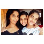 Arthana Binu Instagram - Whole world inside my hand🌏 Well I miss papooni each and every moment. But I know he is always there as the guardian angel of me, mom and meeghal . . I feel proud guys! To be raised by a single mother who stands through thick and thin, who sacrificed her life just so that her daughters doesnt have to suffer, who lift me up each time I fall even if she loses a bit of herself every time she uplifts me..... and my sister! What would have I done without this monkey! Who along with me, who counsels me and trust me most of the time she is more sensible than I am .. I love you both and papooni (my maternal grandfather who is my father figure) always and no matter what life throws at me ! As long as you are with me I will be the happiest