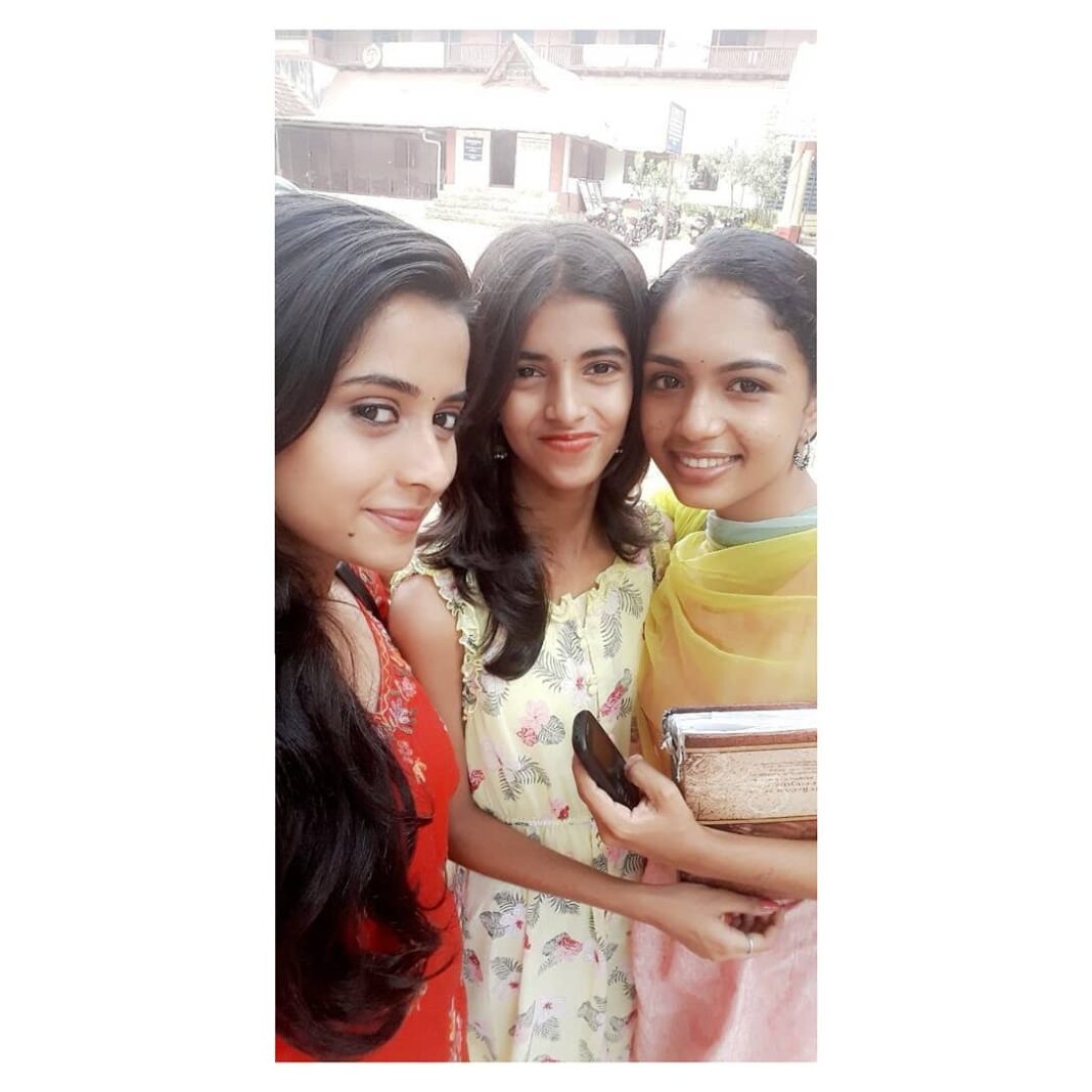 Arthana Binu Instagram - Let me tell you .... these two boss around me...I let them... because I love them 🧿 Mine♥️ . . #throwback