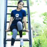 Arthana Binu Instagram - 👕: @_fit__fab @_fit__fab @hari_krz always make sure that I am focused and consistent throughout my fitness journey. The t-shirt from @_fit__fab is a perfect and comfortable workout wear 📷:@rohithsreedhar_j