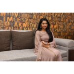 Arthana Binu Instagram - Yellow lighting and the fancy wall of 2D's office 🌟