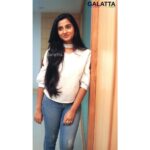 Arthana Binu Instagram - Thank you @galattadotcom Had a wonderful time there💫 Styled by jinju baby ❤😙 Swipe left for more➡ PC : @prasanna_cs