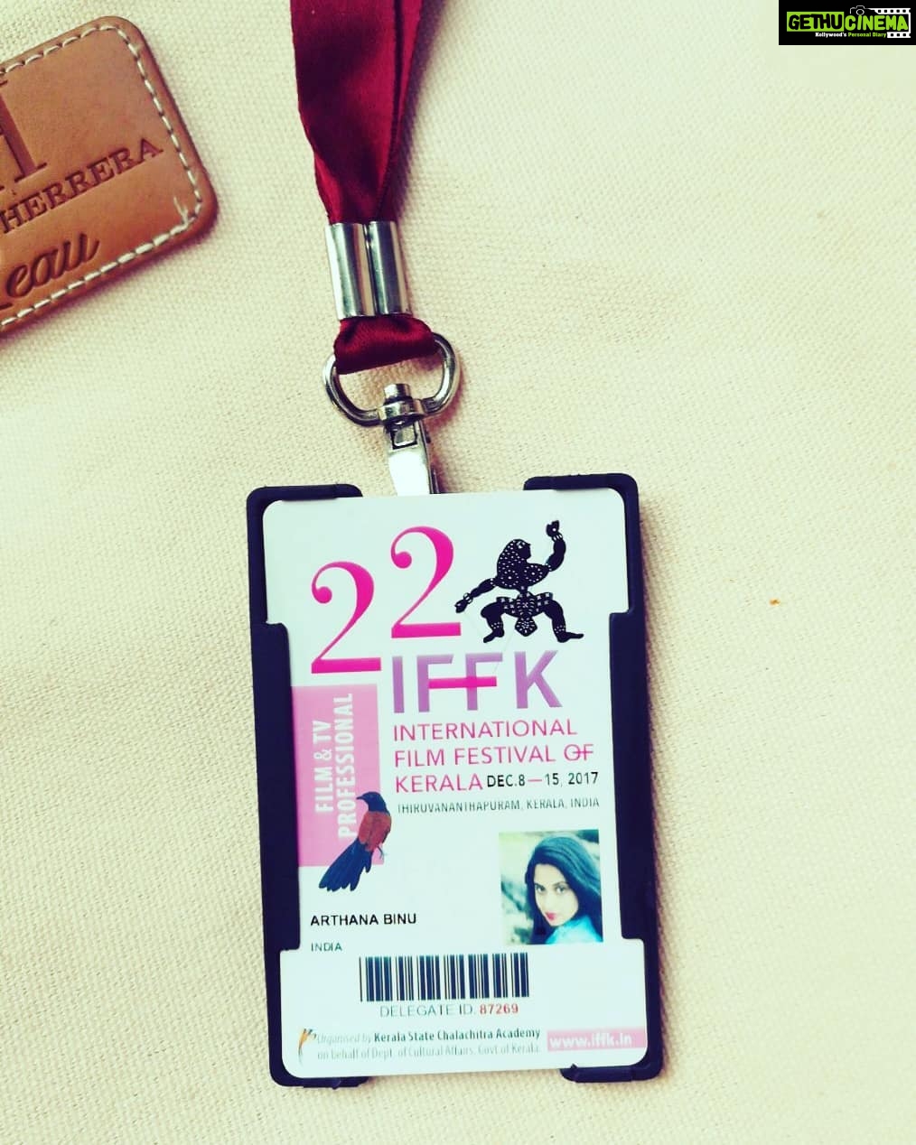 Arthana Binu Instagram - Yet another year! Yet another iffk 🎬🎥📽