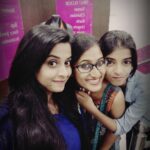 Arthana Binu Instagram - Nishi sandwiched between me and jinju 😂😆