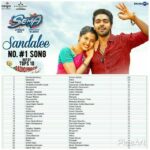 Arthana Binu Instagram - Sandalee is ruling people's heart it seems🤗 Topping the aircheck fm chart and number one on radio mirchi!