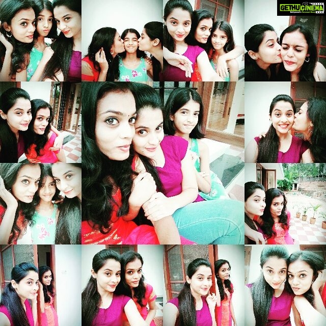 Arthana Binu Instagram - Coz My friends are my family! Day with my duggu! One of the most fav person in my family #bestiesforever#jinjubabiewontleavemealoneitseems😍😘