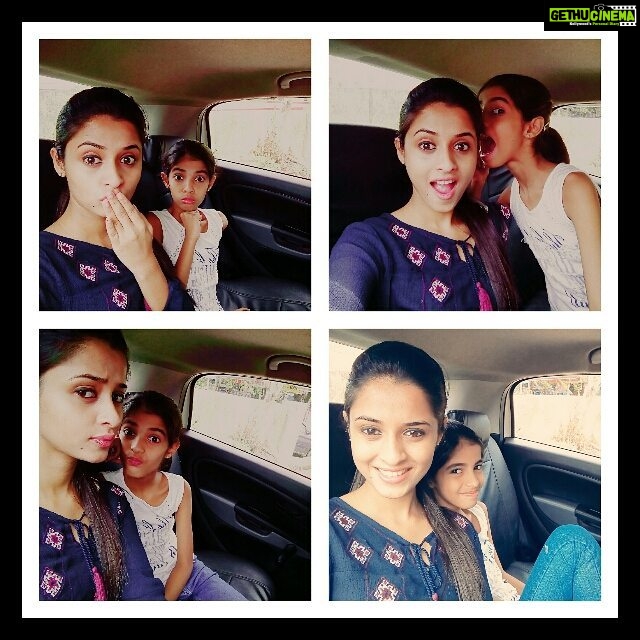 Arthana Binu Instagram - #crazyus😂*jinjubabie*#lilsis😘