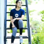 Arthana Binu Instagram - 👕: @_fit__fab @_fit__fab @hari_krz always make sure that I am focused and consistent throughout my fitness journey. The t-shirt from @_fit__fab is a perfect and comfortable workout wear 📷:@rohithsreedhar_j