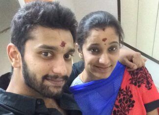 Arulnithi Instagram - With my sister :))