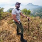 Arun Vijay Instagram - Went on my first long 4 hour trek on the #Brahmagiri mountain range, coorg!! What an amazing view...❤ #lovenature #trekking #explore #lifeisbeautiful