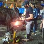 Arun Vijay Instagram - Always a great sense of satisfaction and focus when I get to do my midnight girivalam at Thiruvannamalai temple🙏🏻 Om Namashivaya!!🙏🏻 God bless all...🙌 #barefootwalking #devotional