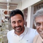 Ashish Vidyarthi Instagram - With a bright friend with whom I have been travelling for the past few months... When aspirations meet inspired living.. Joy emanates... Best wishes @bhavikmota... I know you shall stride paths that you shall create ... Alshukran Bandhu.. Alshukran Zindagi www.avidminer.com Bombay Gymkhana