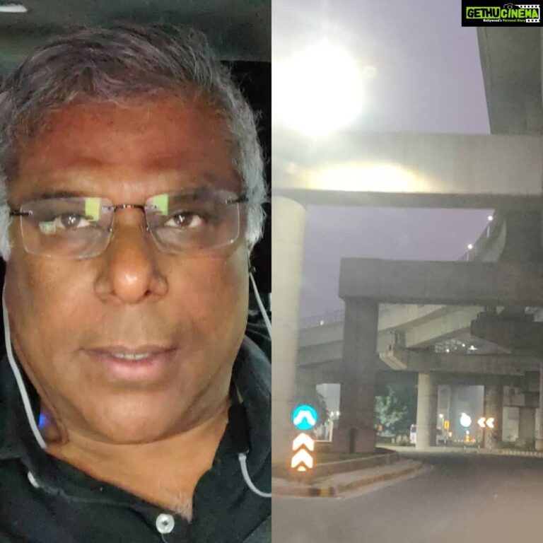 Ashish Vidyarthi Instagram - As I begin my drive to the airport .. I breathe and see it .. Can this human stoked poison be stopped, before generations are scarred ? Gurgaon, Haryana