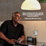 Ashish Vidyarthi Instagram - Let's have our first #WackyWednesday "What would you do, where would you be if electricity never existed?" Go ahead and comment your thoughts below... #avidminer #electricity⚡️ Mumbai, Maharashtra