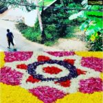 Ashish Vidyarthi Instagram - Collecting fresh colour in his bag to ornate the floor in memory of the generous Mahabali.. Kindness, gratitude, warmth.. The spirit of Kerala.. Onam Shamsagal,to one and all! Dharmadam
