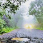 Ashish Vidyarthi Instagram - Light through mist.. Enroute Sawantwadi