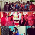 Ashish Vidyarthi Instagram - With the Kuradkar family at their 125 year old Ganesh Puja... Amidst love, Cheer & Torrential rain... Alshukran Bandhu.. Alshukran Zindagi! Savantwadi, India