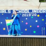 Ashish Vidyarthi Instagram – Pilu sang after her interaction with NCC cadets.. Pragya Girls School