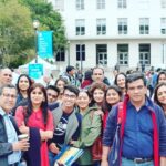 Ashish Vidyarthi Instagram - Memory from a year back.. When freshmen were dropped off....A year later, Now, sophomores head back . For the parents, Happiness and pangs of missing, jostle for attention... Hope they shall sit together.. And hug.. Since they both shall remain.. Alshukran Bandhu.. Alshukran Zindagi! UC Berkeley Library