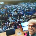Ashish Vidyarthi Instagram - Extraordinary experience of an Avid Miner Ignite Conversation with nearly 5000 youths... As part of the opening of the Bihar skill development mission gathering here in Patna.. An exhilarating experience! Patna, India