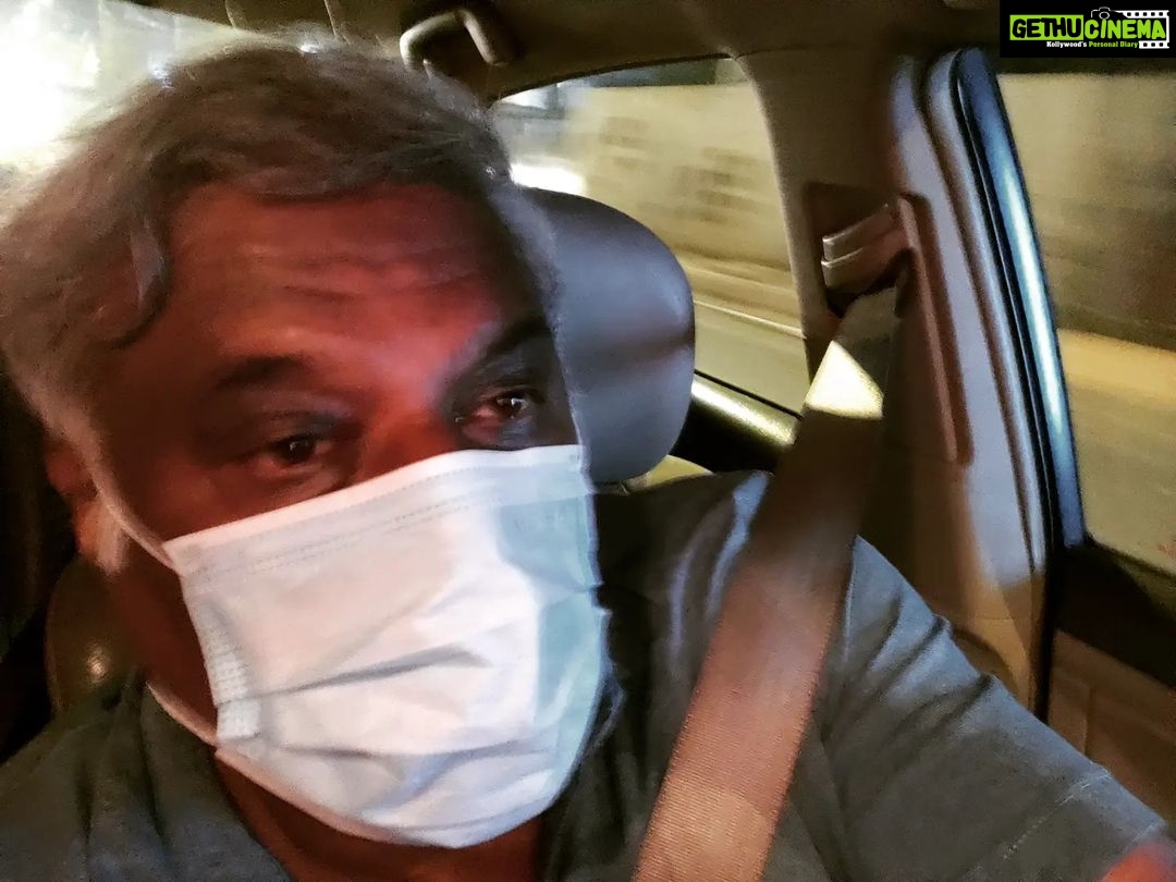 Ashish Vidyarthi Instagram - Each day is an addition, when you can recognise your contribution. As you recognise the value you are adding, you will be good tired... Not just tired. The film industry contributes to the economy by adding value and providing employment down the economic chain... Twas a long days night... Heading home after a fulfilling shoot for a creation you will all see by Jan 2022. Alshukran Bandhu.. Alshukran Zindagi! #film #employment #economy #rudra #actorslife #avidminer #ashishvidyarthi Mumbai, Maharashtra