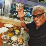 Ashish Vidyarthi Instagram – Last night as I landed in Jaipur.. I was famished.. So Hydbd Park hotel pearls around my wrist.. I gorged  on some some ooohlicious Rajasthani delicacies.. The joys of travel .. Shshhhh don’t tell my dietician priya khanna.. Holiday Inn Jaipur City Centre