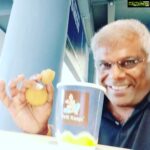 Ashish Vidyarthi Instagram - A Haati Filter with Osmania Bite... Oooooooh la la.. That's Karnataka with a Telengana tadka.. Now the hour long drive to the location for the night. RGIA - Hyderabad