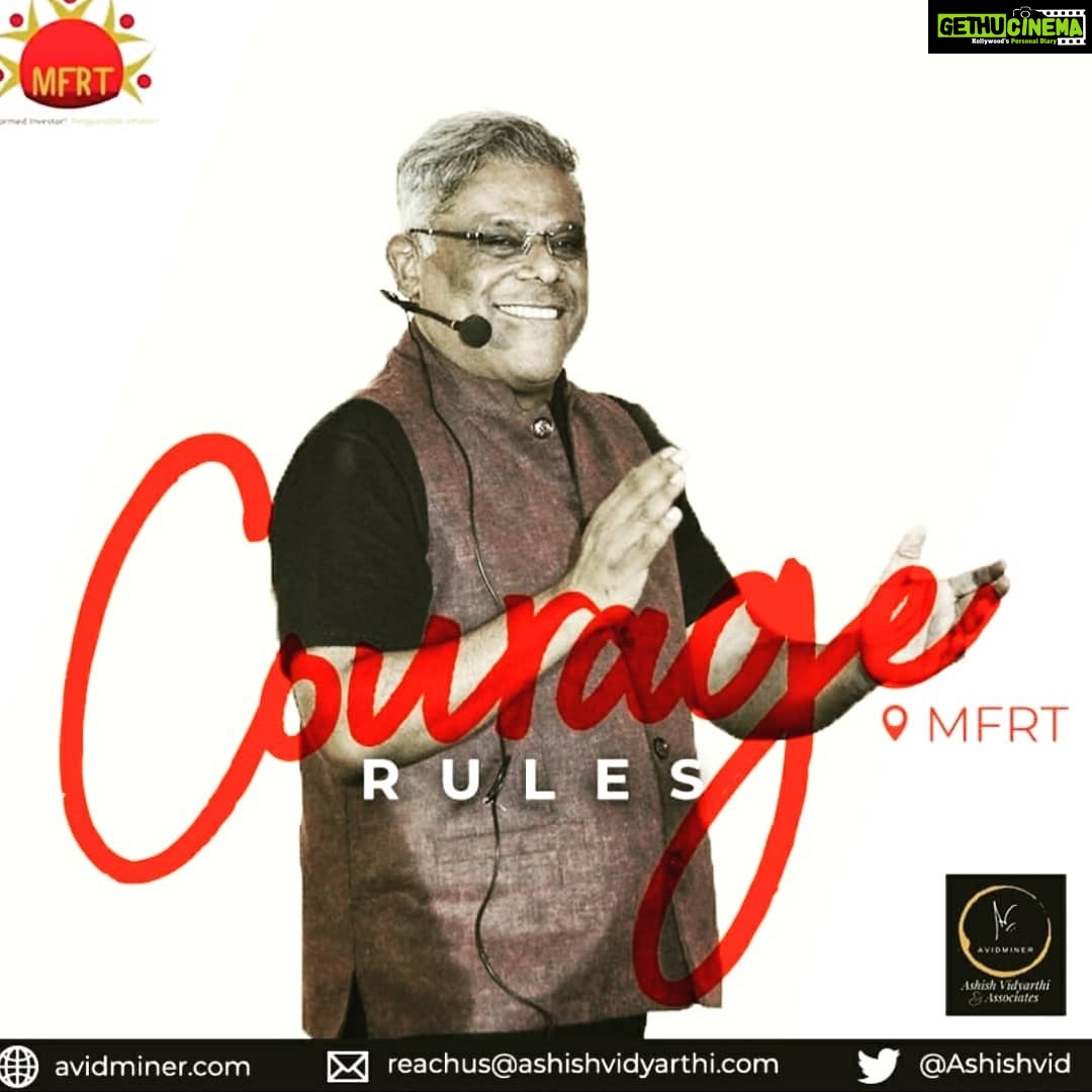 Ashish Vidyarthi Instagram - Tell me.. Fearful, aren't we? For our life, career, happiness, stability? We all experience fear. And overcome it too.. But the times that we let fear rule, we let it diminish us. https://www.linkedin.com/feed/update/urn:li:activity:6539306111172997120 Let's examine the phenomena.. At 10, I performed at Kalidas Samaroh Ujjain, I had fear.. Studying history at the Hindu College, in the 1980s,I was on the proffesional stage at Sri Ram centre Delhi, there was fear. The NSD graduate , was feerful,reaching Bombay & Hindi films at age 27. At 35,my sojourn in films in 10 other languages began. Many I didn't know. Gosh there was fear. At 50, fearful me, began actively engaging with corporates. FEAR walks with me in life,but it's my friendship with COURAGE that I rely on. Since I couldn't delete fear, I have made a habit of wading into it. And each time a new me unravels. I have realised, PARTNERING WITH COURAGE, I AM BIGGER than whatever FEAR is DIMINISHING ME INTO. Dear friend, You too have broken the shackles of limiting thoughts & smashed the status quo in your life ! CONTINUE PARTNERING WITH COURAGE! Do share your stories of courage, taking you past your assumptions and apprehensions Alshukran Bandhu Alshukran Zindagi www.avidminer.com Instagram @ashishvidyarthi1 Twitter @AshishVid #ashishvidyarthi #avidminer