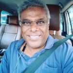 Ashish Vidyarthi Instagram - Suprabhat.. After an evening at Dharmadam with Dear Abhi and family... heading back to Chervathur for a day with a bun. Cheers and love Kannur