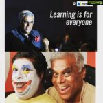 Ashish Vidyarthi Instagram - Learning Is For Everyone... LIFE... That was the topic of the Intervention for the team at Met life in Jaipur a few months back.. Last night we were filming at the Rambo Circus Pune, I came in early to watch the performance of Biju Nair, the veteran clown.. I observed his quick silver presence of mind, & use of body and gestures to keep the audience both young and old enthralled.. New learnings, challenge our status quo, then augment and enhance us .. They make sure, we don't remain the residue of the past, but a potent and relevant force, impacting each today and the tomorrows that follow. It was well past midnight as the young director Anvika called her shots... New learnings from Biju and his other circus colleagues, were finding expression in my performance.. The clown, the jester, the wise one & his merry band were my source of learning... And added to my trove. Let's keep nurturing ongoingly in us, the hunger of a learning Mindset... It's a resource we don't need to pay for... Yet pays us generously , when we have it. Do share your thoughts on learning, and it's impact on you staying relevant. Alshukran Bandhu.. Alshukran Zindagi! www.avidminer.com Pune, Maharashtra
